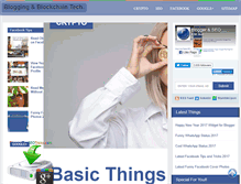 Tablet Screenshot of bloggertipsseotricks.com